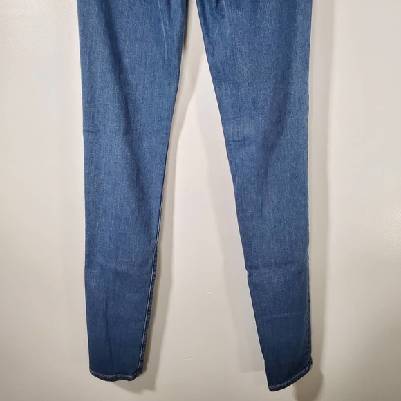 Revtown High Rise Skinny Jeans Decade Denim Dark Wash Blue Size 28 Tall - Picture 6 of 12